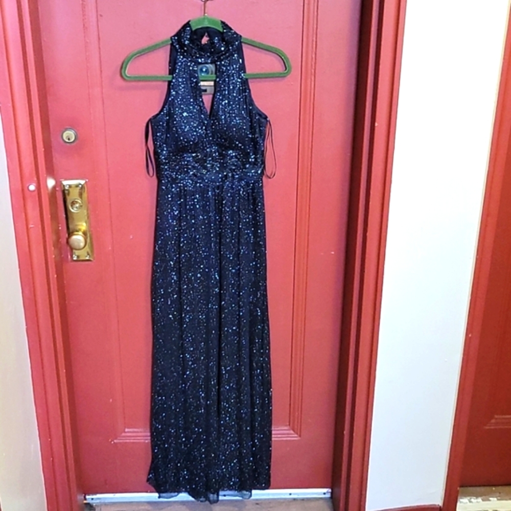 ELiZA J WOMEN' BLACK SEQUIN DRESS SZ 4 - Picture 3 of 16